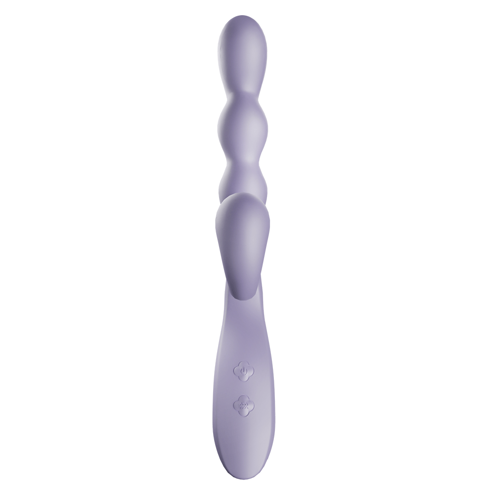 YEAIN Purple Grape App-Control Rabbit Vibrator with G-Spot & Clitoral Stimulation YEAIN 紫葡萄APP智能遥控兔耳震动棒女用