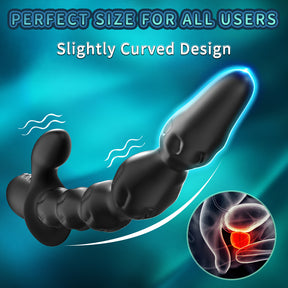 Yeain Prostate Massager – Vibrating Anal Stimulator for Men and Women, Unisex Butt Plug, Adult Sex Toy 前列腺按摩器