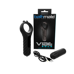 Bathmate - Vibe Edge Vibrating Glans Tickler Masturbator (Black)