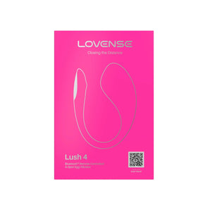 Lovense Lush 4 App-Controlled G-Spot Egg Vibrator