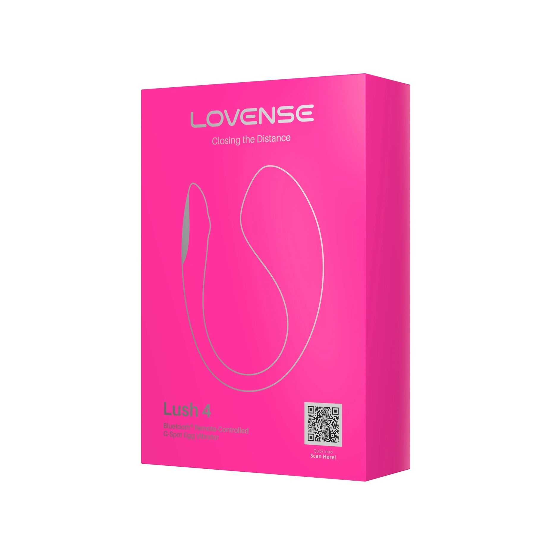 Lovense Lush 4 App-Controlled G-Spot Egg Vibrator