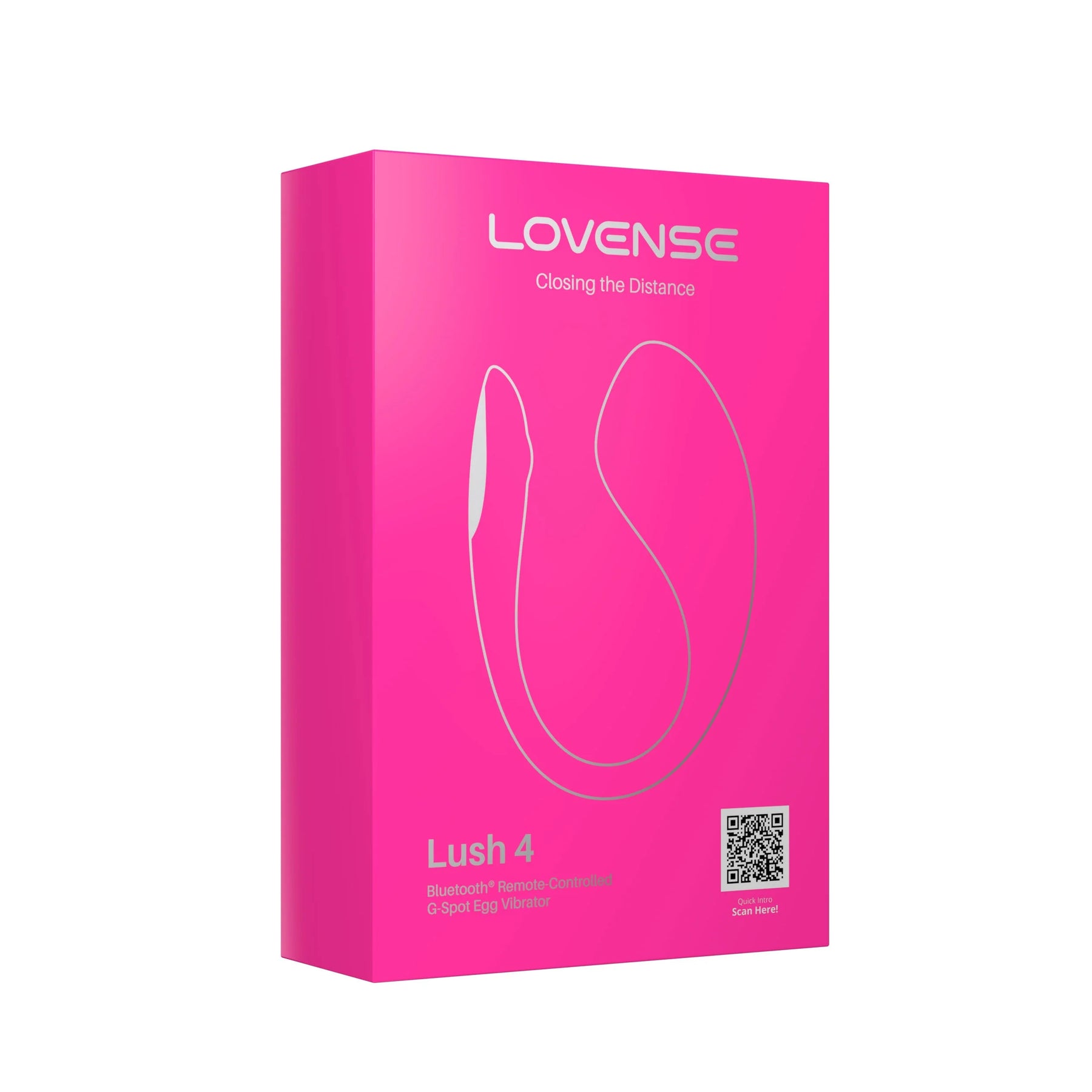 Lovense Lush 4 App-Controlled G-Spot Egg Vibrator