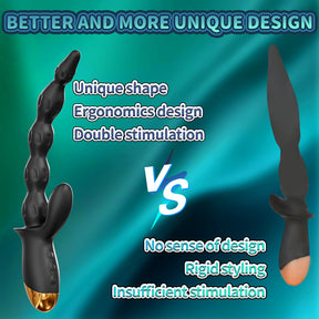 Yeain Prostate Massager – Vibrating Anal Stimulator for Men and Women, Unisex Butt Plug, Adult Sex Toy 前列腺按摩器