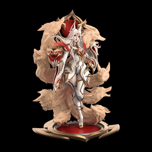 RIOT - League of Legends Hall of Legends 2024 Immortalized Legend Ahri 1/6 Statue (Licensed) Collectibles