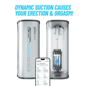 Autoblow - Vacuglide 2 by Autoblow: Suction-Aided Milking Machine (Silver)