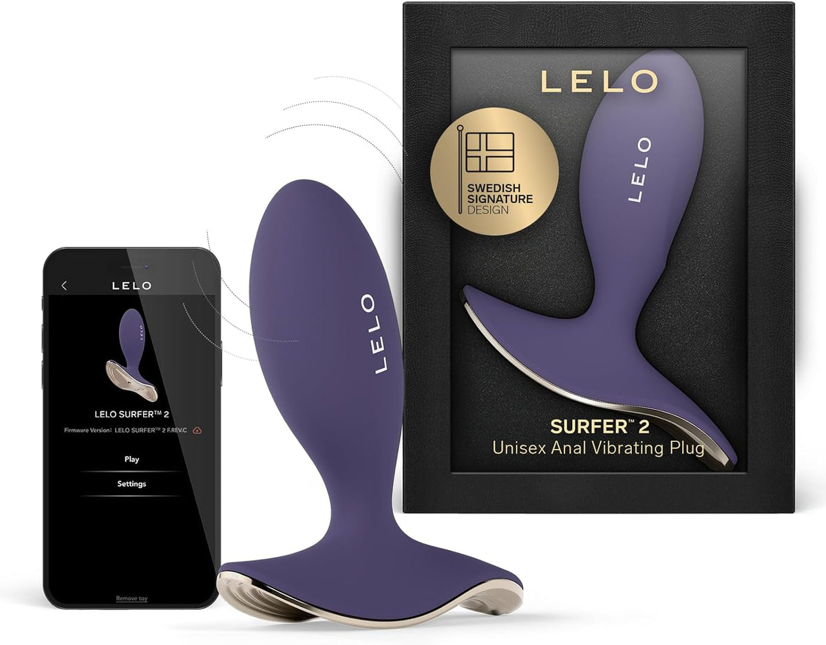 LELO SURFER™ 2 App-Controlled Unisex Vibrating Anal Plug