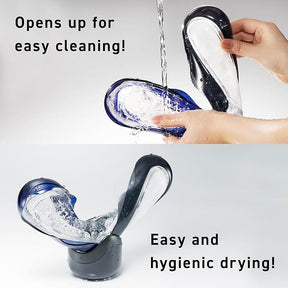 Tenga - Flip 360 Panoramic Pleasure Male Masturbator Midnight Purple