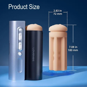 Lovense - Vagina-Shaped Sleeve for Solace Pro Automated Masturbator  Lovense – Solace Pro 自动自慰器专用阴道形套袖