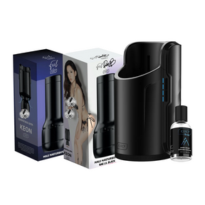 Kiiroo Feel Stroker - Rae Lil Black Male Masturbator 手淫器 - 雷莉·布莱克