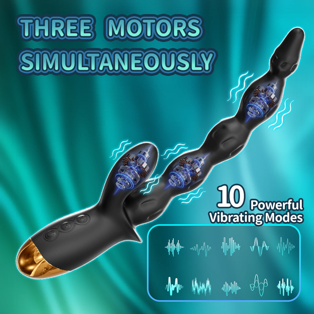 Yeain Prostate Massager – Vibrating Anal Stimulator for Men and Women, Unisex Butt Plug, Adult Sex Toy 前列腺按摩器