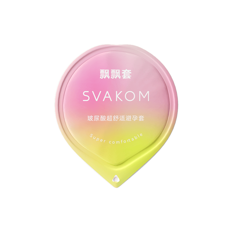 SVAKOM Floating Series Hyaluronic Acid Ultra Lubricated Condoms SVAKOM 飘飘套玻尿酸超润滑避孕套