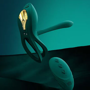 ZALO BAYEK Vibrating Couples Ring – Male Delay Cock Ring with Remote App Control 男用延时锁精环成人按摩玩具