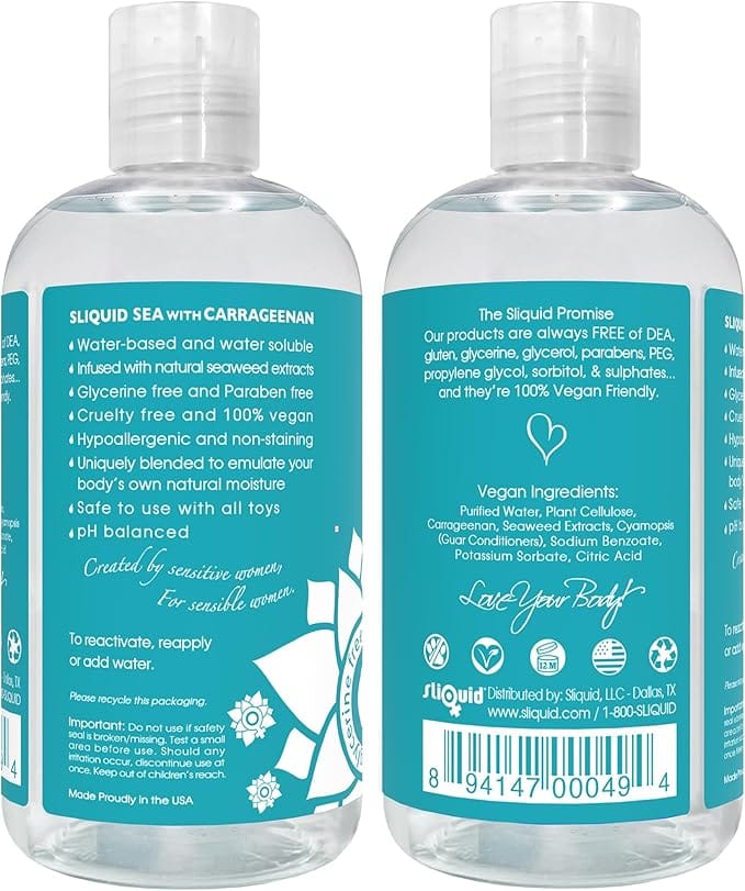 Sliquid - Naturals Sea Intimate Lubricant  255ml