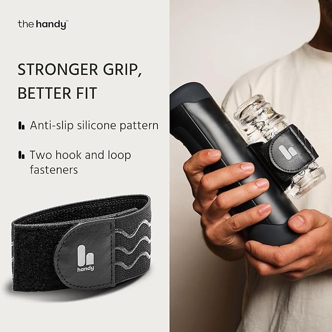 The Handy - TrueGrip Pro Band with Anti-slip Silicone Pattern The Handy Pro 固定带（防滑硅胶纹理）