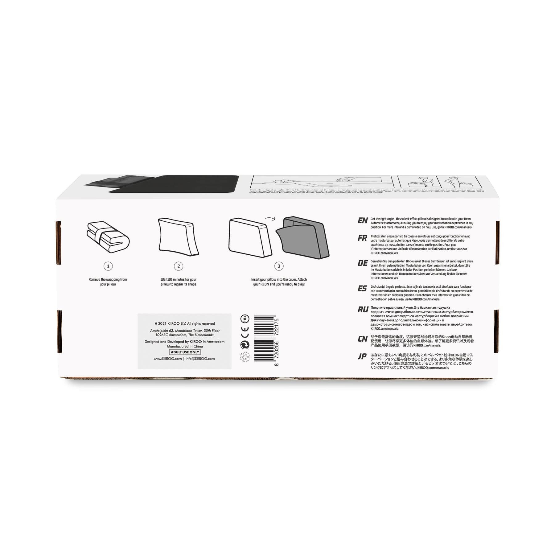 Kiiroo - Keon Masturbator Multifunctional Pillow and Strap Accessories
