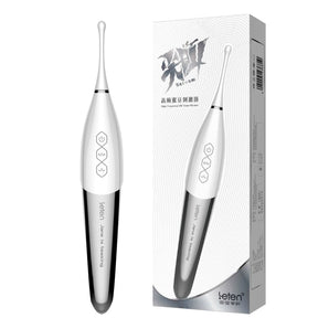 Leten  Scream clitoral stimulation massage vibrator – High-frequency waves, sensor control, conductive vibration, quiet design. 雷霆新品尖叫蜜豆刺激器高频震波感应控键导震性静音设计