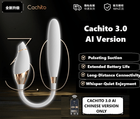 CACHITO 3.0 SMART AI SUCK & THRUST VIBRATOR  CLITORAL AND G-SPOT STIMULATOR FOR WOMEN