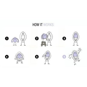 Dame Products - EVA Hands-Free Couple's Vibrator (Lavender)