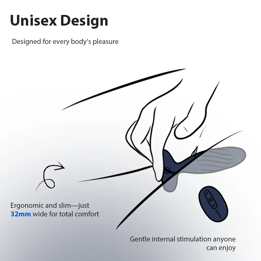 SVAKOM  Jordan PLUS Retractable Strong-Vibration Heated Anal Plug Toy  司沃康svakom易凯PLUS肛塞后庭伸缩强震加热肛门神器