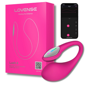 Lovense Lush 4 App-Controlled G-Spot Egg Vibrator