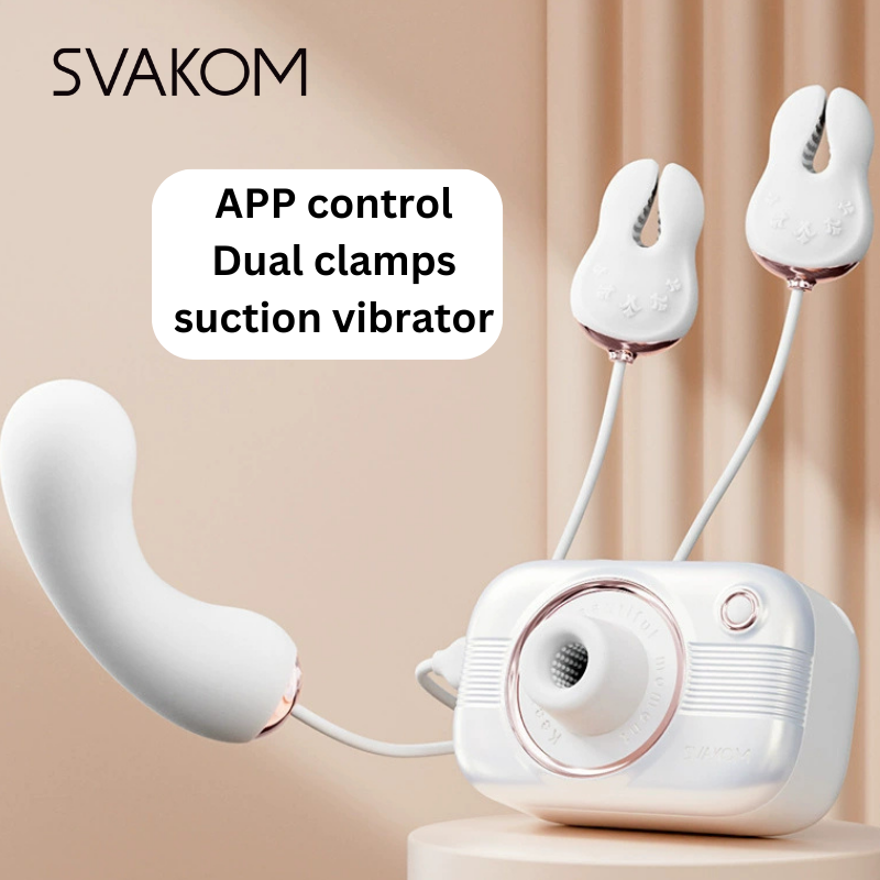 SVAKOM Xi Ji APP-Controlled Suction Vibrating Egg – Powerful Clitoral Stimulator & Massager