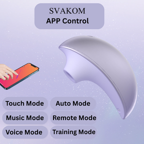 Svakom PULSE GALAXIE Pulse Stimulator with Starlight Projector 星唤吮吸器自慰器吮吸阴蒂女性调情趣成人玩具床上用品