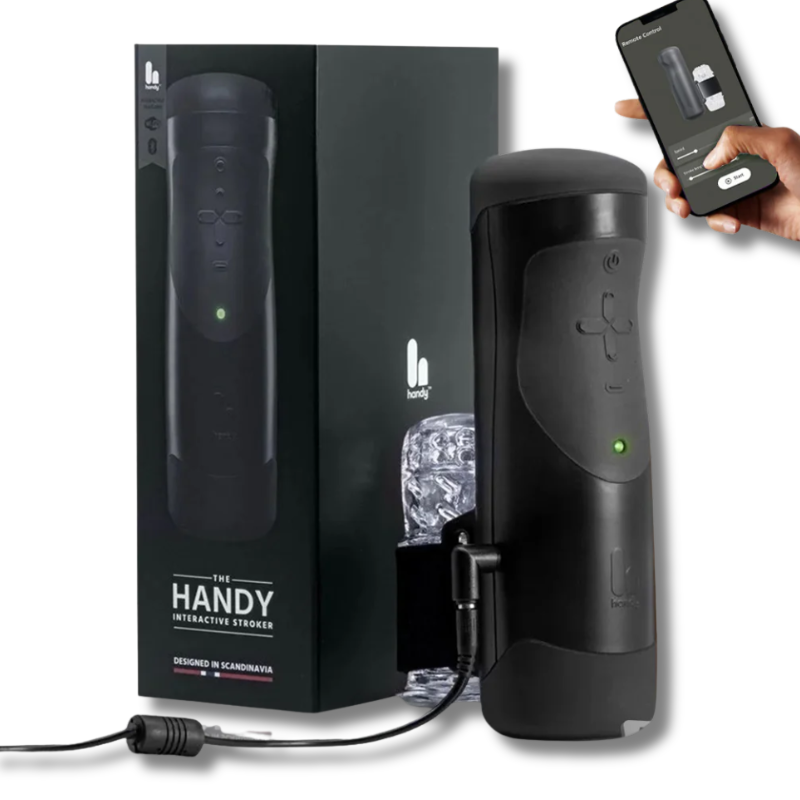 The Handy - 应用程序控制的交互式蓝牙 Stroker 男性自慰器