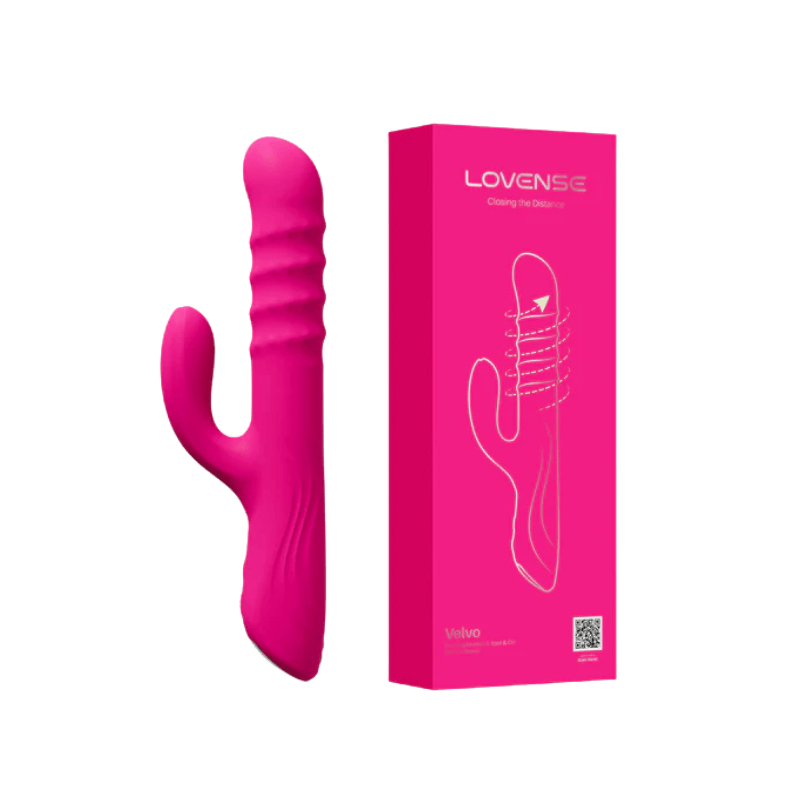 Lovense Velvo – App-Controlled Rotating Beaded G-Spot Massager Hands-Free Wearable Tech