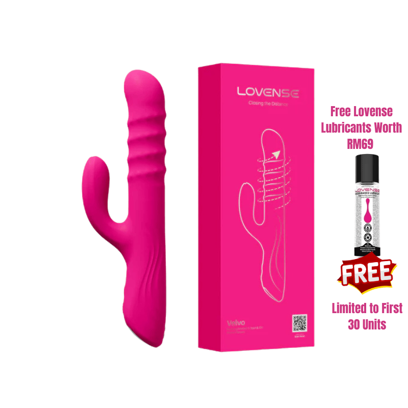 Lovense Velvo – App-Controlled Rotating Beaded G-Spot Massager Hands-Free Wearable Tech