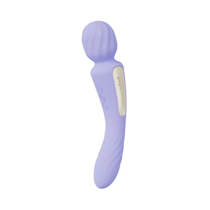 Lelo - Switch App-Controlled Double-sided Wand Vibrator Lilac and Pink