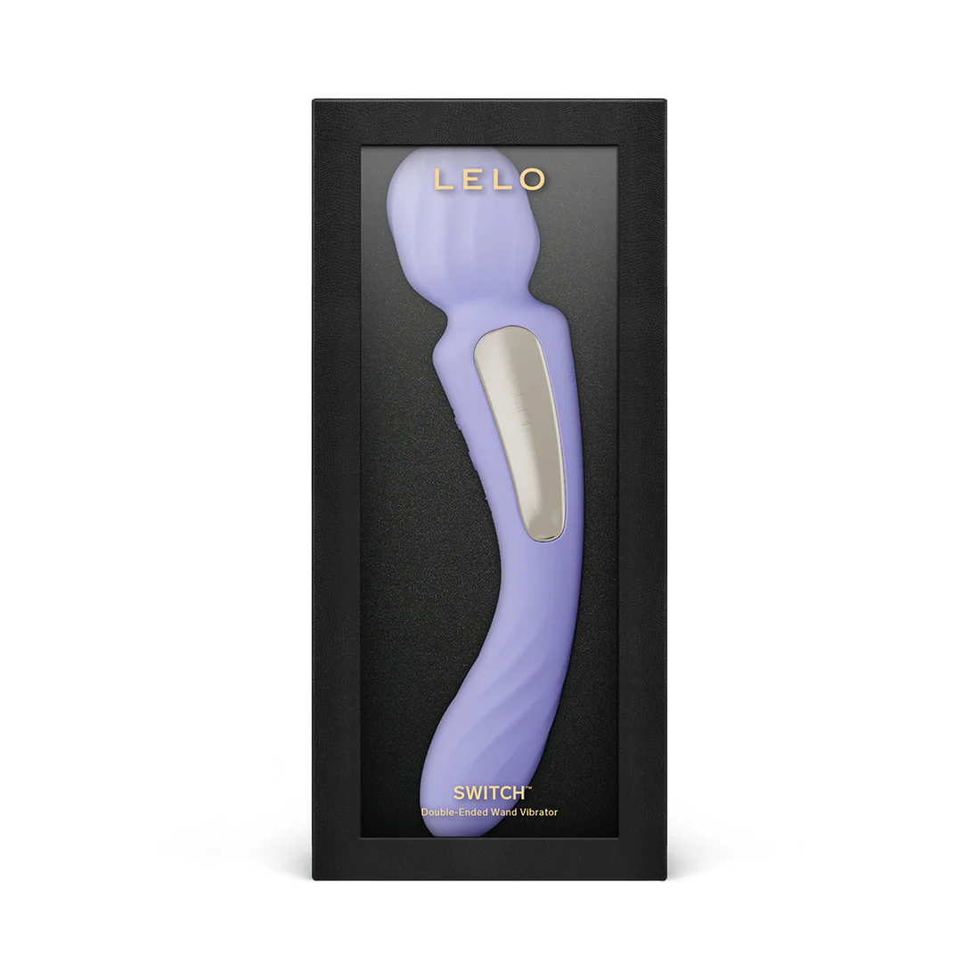 Lelo - Switch App-Controlled Double-sided Wand Vibrator Lilac and Pink