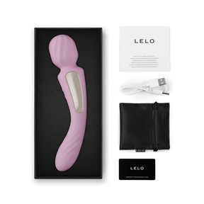 Lelo - Switch App-Controlled Double-sided Wand Vibrator Lilac and Pink