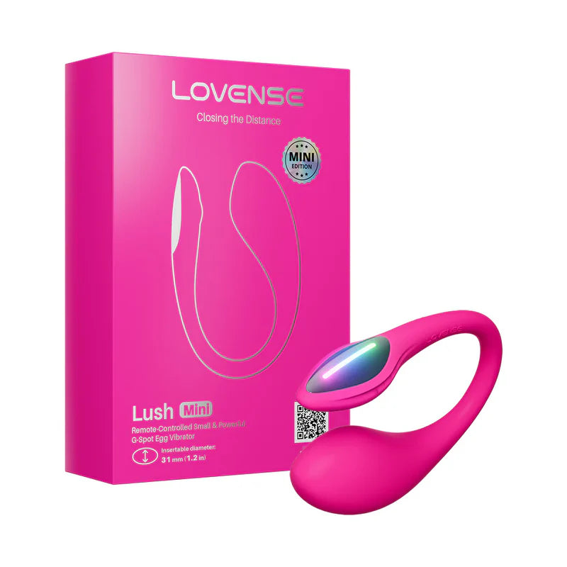 Lovense Lush Mini Remote-Controlled Small & Powerful G-Spot Egg Vibrator 迷你远程控制强力G点跳蛋振动器