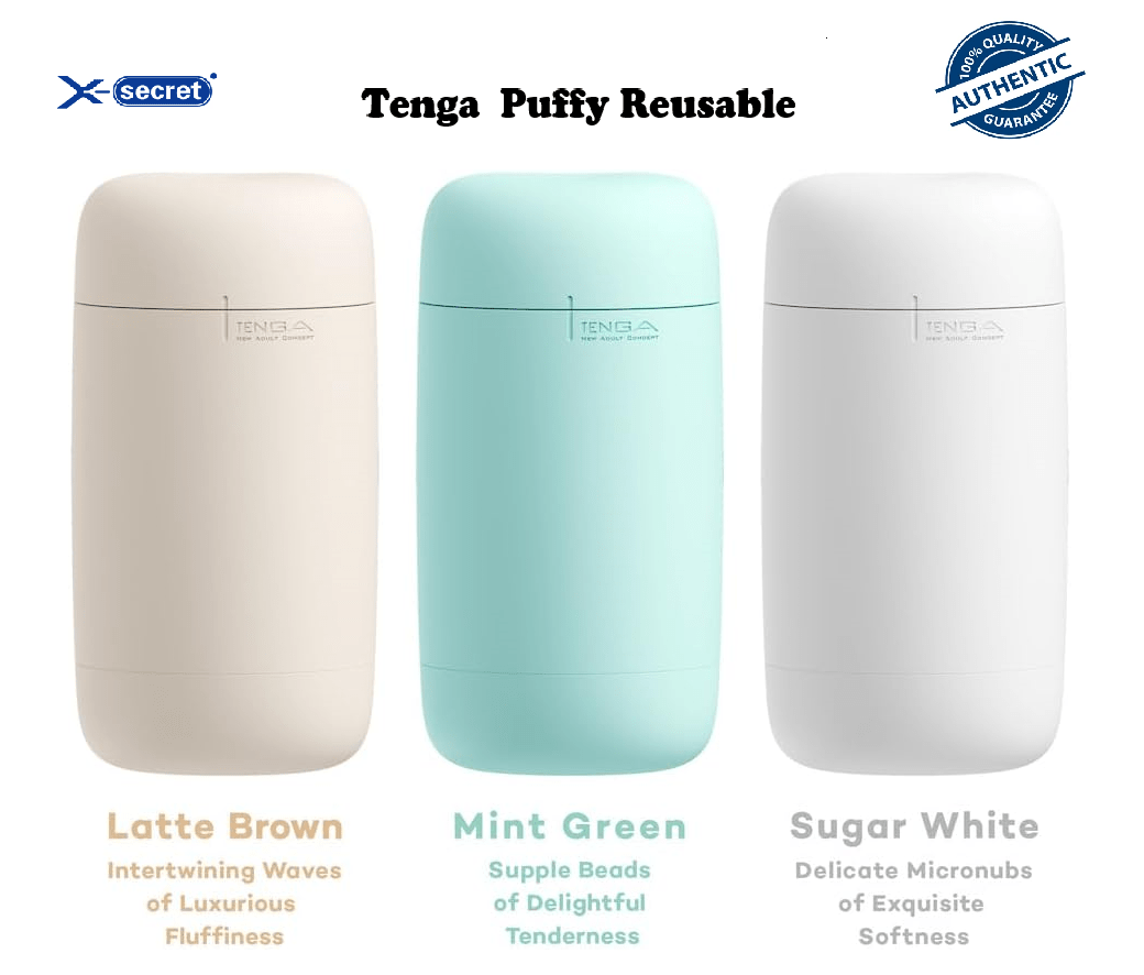 Tenga  Puffy Reusable Male Masturbator Stroker Toy