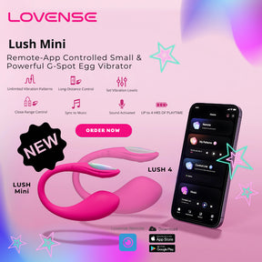 Lovense Lush Mini Remote-Controlled Small & Powerful G-Spot Egg Vibrator 迷你远程控制强力G点跳蛋振动器