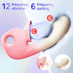 Yeain  Fantasia APP Remote-Controlled Clitoral Suction Vibrator | Powerful Vacuum Air Pulse & Vibration   APP远程控制阴蒂吮吸震动器｜强力真空气压脉冲与震动刺激