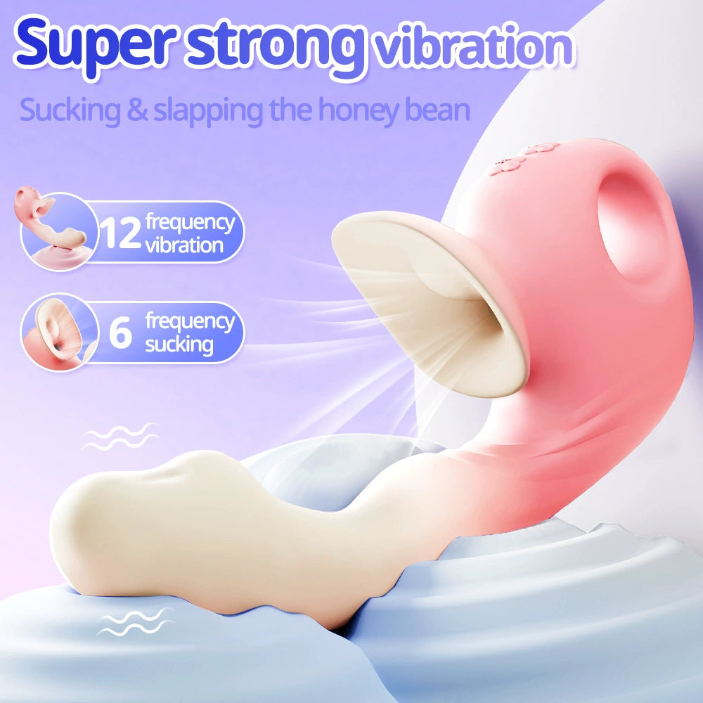 Yeain  Fantasia APP Remote-Controlled Clitoral Suction Vibrator | Powerful Vacuum Air Pulse & Vibration   APP远程控制阴蒂吮吸震动器｜强力真空气压脉冲与震动刺激
