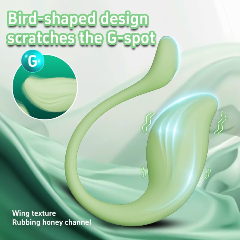 YEAiN Night Sakura Morning Bird Smart App-Controlled Vibrating Egg – App Remote Control, Hands-Free, Quiet Design