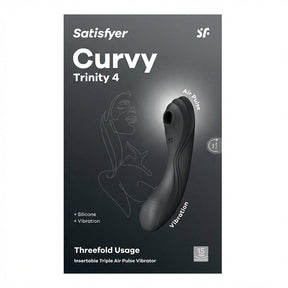 Satisfyer Curvy Trinity 4 female vibrator sucking masturbator adult sex toy