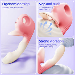 Yeain  Fantasia APP Remote-Controlled Clitoral Suction Vibrator | Powerful Vacuum Air Pulse & Vibration   APP远程控制阴蒂吮吸震动器｜强力真空气压脉冲与震动刺激