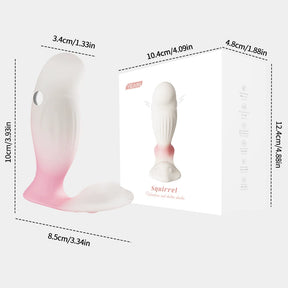 Yeain Squirrel Wearable Electro-Shock Vibrating Egg | Remote-Controlled Strap-On Massager for Women  新品夜樱电击穿戴跳蛋遥控女性自慰震动器具按摩棒