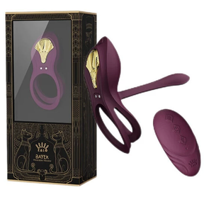 ZALO BAYEK Vibrating Couples Ring – Male Delay Cock Ring with Remote App Control 男用延时锁精环成人按摩玩具