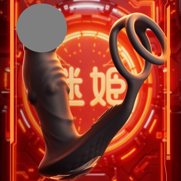 Mizzzee Prostate Bliss App-Controlled Rotating Beads Prostate Massager & Vibrating Cock Ring Mizzzee 智能APP控制旋转拉珠前列腺按摩器与震动锁精环