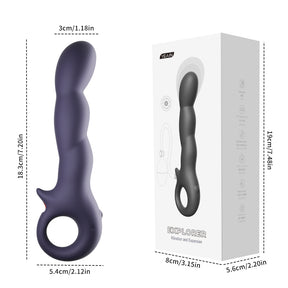Explorer APP-Controlled Inflatable Anal Plug | Expandable Vibrator for Men & Women  探索者APP控制充气膨胀肛塞男女后庭震动棒成人自慰器