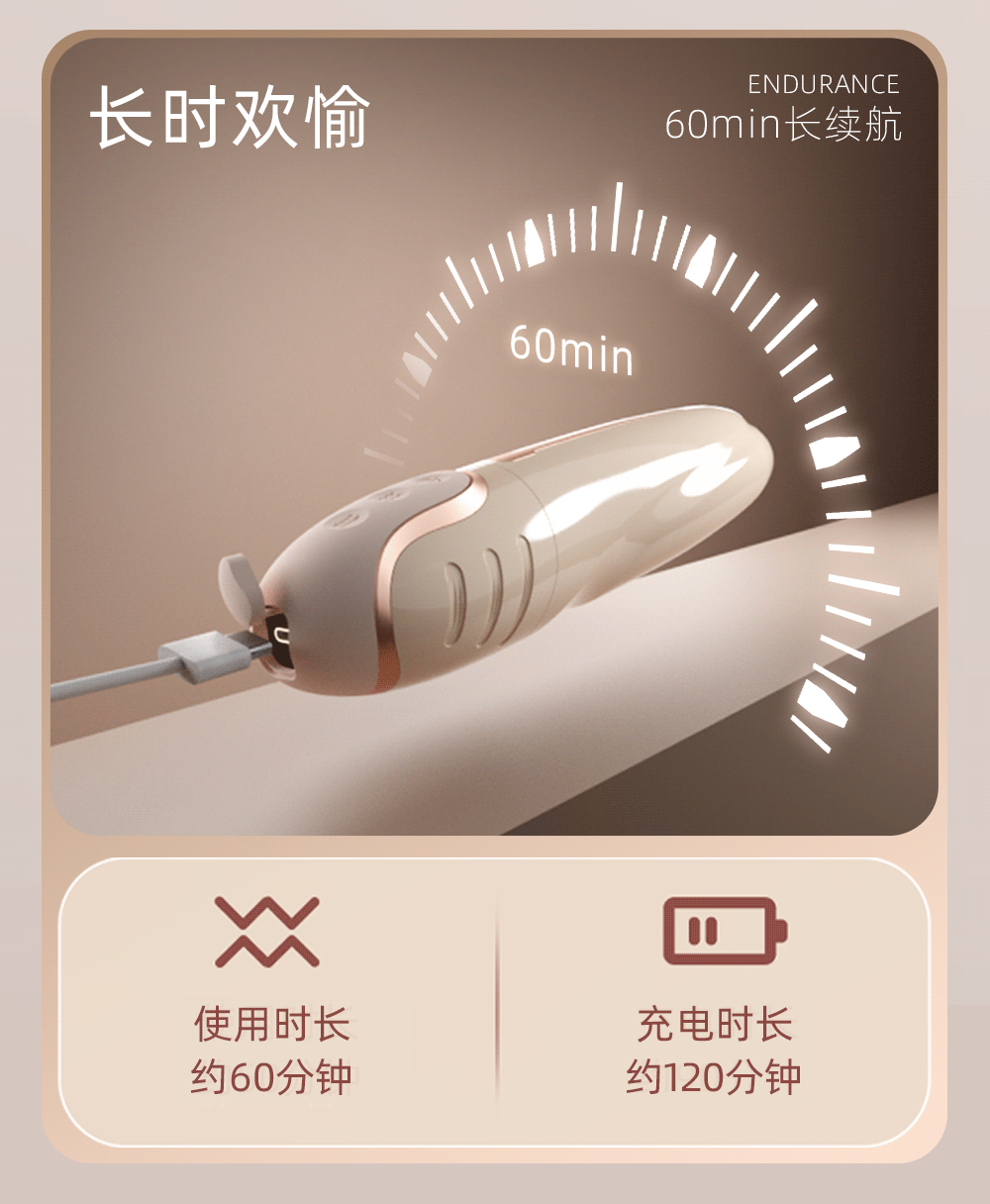 Galaku Tidal Thruster Vibration Wand “Cannon-Style” Women’s Massager GALAKU潮汐震动棒炮击女用
