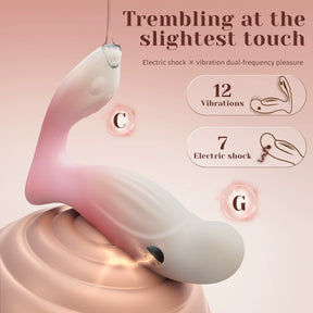 Yeain Squirrel Wearable Electro-Shock Vibrating Egg | Remote-Controlled Strap-On Massager for Women  新品夜樱电击穿戴跳蛋遥控女性自慰震动器具按摩棒
