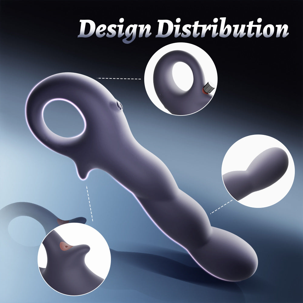 Explorer APP-Controlled Inflatable Anal Plug | Expandable Vibrator for Men & Women  探索者APP控制充气膨胀肛塞男女后庭震动棒成人自慰器