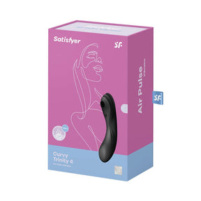 Satisfyer Curvy Trinity 4 female vibrator sucking masturbator adult sex toy