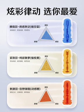 Jissbon Sixth Sense Manual Tight Male Stroker Adult Toy Masturbator For Him