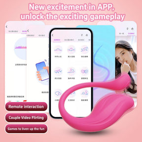 YEAiN Night Sakura Morning Bird Smart App-Controlled Vibrating Egg – App Remote Control, Hands-Free, Quiet Design